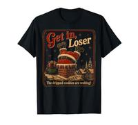 Christmas Get in Loser Funny Santa Christmas Value Graphic T-Shirt
