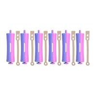 【Christmas Gift】8 Sizes Standard Hair Rollers Heat Perm Wave Rod Tool,Hair Clip Curlers with Rubber Band(SH-9(9x2.2cm))