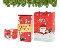 Christmas Gift Box for Money, Bouncing Envelope Wrapped for Christmas Party - Decorative Container for Photo Cards Candy Celebrations Hanging Chocolate