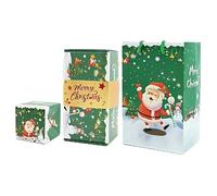 Christmas Gift Box for Money - Bouncing Envelope Wrapped for Christmas Party | Decorative Photo Card Container Candy Celebrations Hanging Chocolate