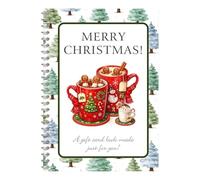Christmas Gift Card Book, 10 Pages Christmas Gift Card Holder | Cute Merry Christmas Gift Card Book, Funny Christmas Cards Book for Kids Adults, Novelty Gift Card Booklet