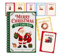 Christmas Gift Card Book, DIY Greeting Card Holder Booklet For Party | College Gift Card Book For Adults Teens Kids Office School Dorm Friend Gathering Stocking Stuffers