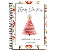 Christmas Gift Card Book - Surprises On Every Page, DIY Spiral Binding