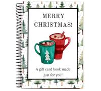 Christmas Gift Card Book - Surprises On Every Page, DIY Spiral Binding