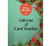 Christmas Gift List & Card Tracker Planner: X’mas Card Recorder & Address Book Organizer,: Volume 1