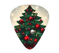 Christmas Gift Treeguitar Plectrum 12 Piece Set, 3 Thicknesses With Case For Bass Guitar, &Electric Guitar And More.