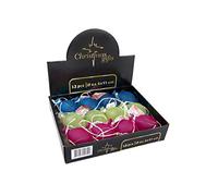 Christmas Gifts 49259 Balloon Glass-Multi-Coloured - 6 x 11 cm