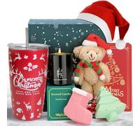 Christmas Gifts Basket for Women - Christmas Spa Gift Basket for Women, Mom, Wife, Girlfriend, Sister, Her - Xmas Tumbler Stocking Stuffers for Women Who Have Everything