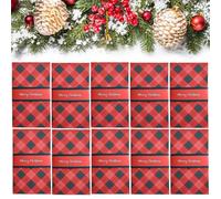 Christmas Gifts Card Booklet - Wow Handmade Merry Xmas Card Booklet Holder, Pull-Out DIY Waterfall Gift Books with 4 Slots, Holiday Surprise Storage Case for Family Friend Colleague