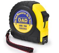 Christmas Gifts for Dad Tape Measure - Measuring Tape 25 ft Stocking Stuffers for Dad Birthday Fathers Day from Kids Daughter Son Wife Engraved Retractable Digital Carpenter Tool Measurement Tape