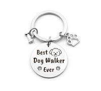 Christmas Gifts for Dogs Walker Keyring Dog Lovers Gifts for Women Men Doggie Dad Present Doggie Walking Animal Lovers presents for Birthday Christmas Secret Santa Anniversary Memorial Valentines