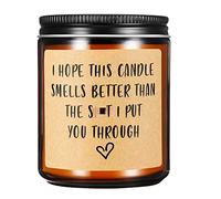 Christmas Gifts for Mum from Daughter,Son-Best Mummy Gift,Best Present for Mummy,Women Funny Mothers Day Birthday Gifts for Mum,Scented Candles Valentine Gift(English pear&Freesia)
