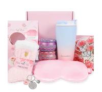 Christmas Gifts for Women Gift Baskets for Women, 9PC Unique Birthday Gifts for Mom, Self Care Relaxing Christmas Get Well Soon Sympathy Thank You Gifts Basket for Mom, Wife, Friend, Sister