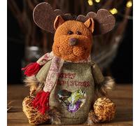 Christmas Giftss Bags Christmas Giftss Doll Bags Zipper Design 3D Doll Decoration Giftss Bag Christmas Giftss Bags Cartoon Doll Bag Christmas Candy Bags For Party And Festival