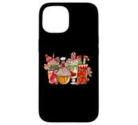 Christmas Gingerbread Coffee Holiday Winter Drink Graphic Case for iPhone 15