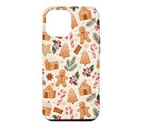 Christmas Gingerbread Cookies Candy Cane Holiday Mistletoe Case for iPhone 12 Pro Max