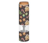 Christmas Gingerbread Electric Pepper Grinder Auto Salt Pepper Grinder
