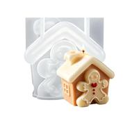 Christmas Gingerbread House Mold Silicone Non-Stick Easy Release Mould