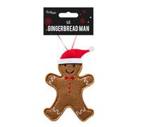 Christmas Gingerbread Man Felt Hanging Tree Decoration