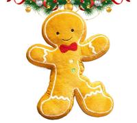 Christmas Gingerbread Pillow, Soft 40cm Doll, Christmas Toy Decorative Cushion, Gingerbread Shaped Winter House Decoration For Bedroom Sofa Armchair Sofa Bed