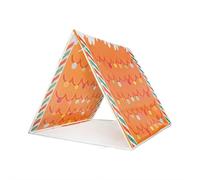 Christmas Gingerbread Tent - Fun Gingerbread House Up Indoor Play Tent, Lightweight Easy Assembly Play-house with Festive Decor, Safe Fabric for Kids, Ideal Indoor Holiday Decor