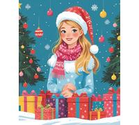Christmas Girl Dreams: A Festive Holiday Journal for Teens & Girls: Cute Christmas-Themed Notebook with Gift Boxes, Baubles, and Trees - Perfect for Journaling, Holiday Lists & Winter Magic