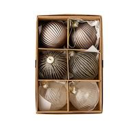 Christmas Glass Balls Ornaments Enhances The Beauty Of Tree Glass Hangings Pendant Peaceful Feeling Party Supplies