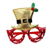 Christmas Glasses Frame - Accessories And Decorations For Eyes,For Christmas Party Decorations And Glasses Frames | For Masquerade Carnival Holiday For Boys And Girls