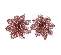 Christmas Glitter Clip Decorations 2 Pk