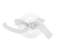 Christmas Glitter Hanging Balls 5 Pack | Transparent Sweet Treat Present Boxes for Tree/Party/Wedding Decorations | Heart & Knot Shapes, Gold or Silver (Heart Shape Silver)