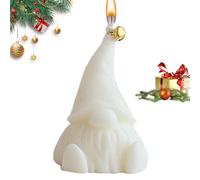 Christmas Gnome Candle - 3D Dwarf Flameless Scented Candles - Christmas Decor | Decorative Candle Gnome for Indoor Living Room, Creative Scented Candle for Bathroom, King