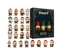 Christmas Gnome Countdown Ornaments, Reusable Collection, 23x20cm, 30 Day Christmas Decor, Winter Gnome Decorations, Easy To Arrange, For Home Room Dormitory