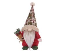 Christmas Gnome Decorations - Christmas Gnome Decoration, Festive Indoor Figurine | Holiday Table Shelf Decoration, Elf Ornaments, Scandinavian Rustic Winter Decorations, Scandinavians Rustic Winter