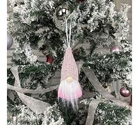 Christmas Gnome Decorations Christmas Plush Gnomes Beard Ornaments Hanging Doll Decorative Ornament Handmade Small Santa Elves Xmas Decor Christmas, Birthday Gifts