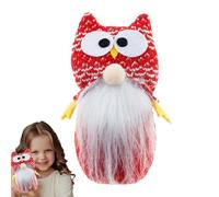 Christmas Gnome Doll, Gnome Doll Ornament | Christmas Dolls Plush Gnome Stuffed Animal - Owl Long Legs Christmas Decorations Fabric Plush Toys for Bedroom