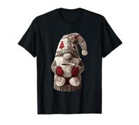 Christmas Gnome Holding Cup Winter Cheer T-Shirt