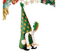 Christmas gnome | Holiday Sweet St Patrick Day - Swedish Tomte Gnome Faceless Doll | For Party Home Decoration Desk Table Mantle Fireplace Step Tray Living Room Office