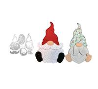 Christmas Gnome Metal Cutting Die for Scrapbooking, Die Cuts for Card Making, Metal Stencils Scrapbooking DIY Tool, Cut Stencils for DIY Scrapbook Photo Album Decor