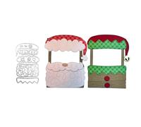 Christmas Gnome Metal Cutting Die for Scrapbooking, Die Cuts for Card Making, Metal Stencils Scrapbooking DIY Tool, Cut Stencils for DIY Scrapbook Photo Album Decor