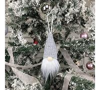 Christmas Gnome Ornaments, Scandinavian Tomte Hanging Decorations, Festive Beard Gnome for Tree & Home, Holiday Tabletop Centerpiece, Adult Gift Idea