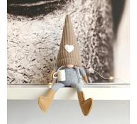 Christmas Gnome Plush Ornament, Efficient for premium for Christmas | Knitted Fabric, Artificial Wool, Cute Gnome Design, Indoor Decor, for ideal For Friends(C)