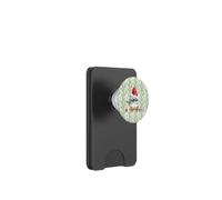 Christmas Gnome Reading Evergreen Pinecone Holiday Art PopSockets PopWallet for MagSafe