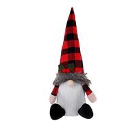 Christmas Gnome Santa Elk Hat Ornament for Doll for Creative Faceless Dolls