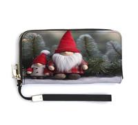 Christmas Gnome with Santa Hat Fashion Shopping Tote Bag,Designer Shoulder Handbags,Womens Purse Handbags,Hobo Bags Cute Storage Bag for Women, Style, 20.0*10.5cm