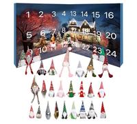 Christmas Gnomes Adventcalendars 2025 | 24 Days Countdown To Christmas Ornament Dwarf Doll Collectible Toy Figures | Christma Gonks Advent Calendars for Baby Kids Girls Boys