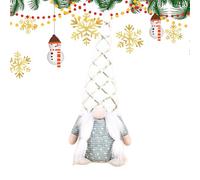 Christmas Gnomes Decorations - Home Tabletop Gnomes Ornaments - Festive 17.72Inch Glitter Doll Ornament for Girls Boys Party Gathering Festival Kids Activities