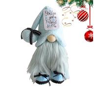 Christmas Gnomes - Faceless Gonkk, Autumn Gnomes, Scandinavian Tomte, Swedish Nisse, Rustic Faceless Rudolph Plush for Christmas, Tiered Tray, Shelf, Tabletop Fireplace