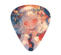 Christmas Gnomes Print Guitar Pick,12 Pack,Includes Thin,Medium,Heavy Gauges,Suitable for guitar,ukulele