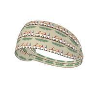 Christmas Gnomes Printing Multifunctional Comfortable Elastic Sports Headband Lightweight Casual For Outdoor Activities