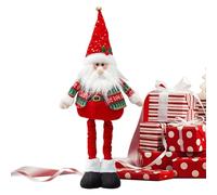 Christmas Gnomes - Red Santa Gnomes Plush Desktop Decor | Christmas Table Decorations | Winter Decorations Home Decor Party Supplies For Desk Fireplace Yard Table Outdoor Dorm Office School Gard